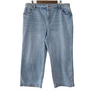 Old Navy High Rise Lily Light Wash Wide Leg Womens Plus Jeans